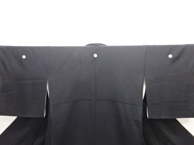  おぼろ染　絞り相良刺繍波に桜楓模様留袖(比翼付き)